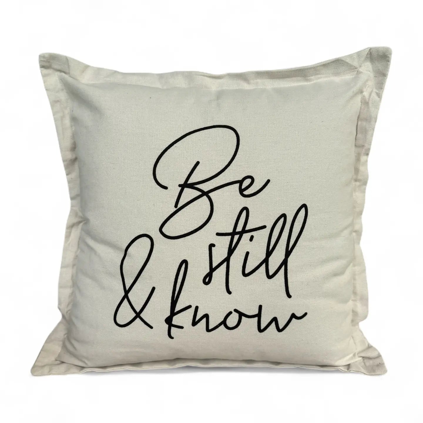 Pre-Order *Be Still & Know Throw Pillow