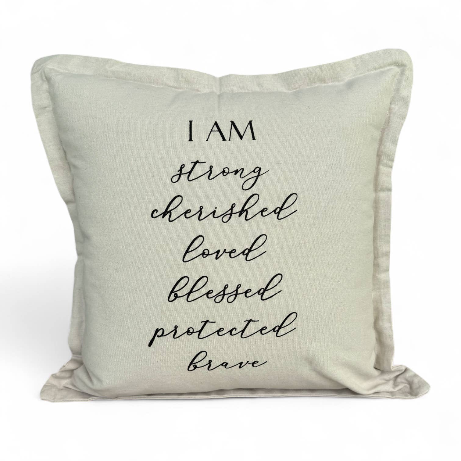 I AM Canvas Pillow