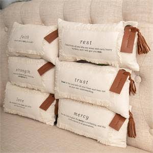 Mini Pillows - Bible Verses (Pk/06 Ast)