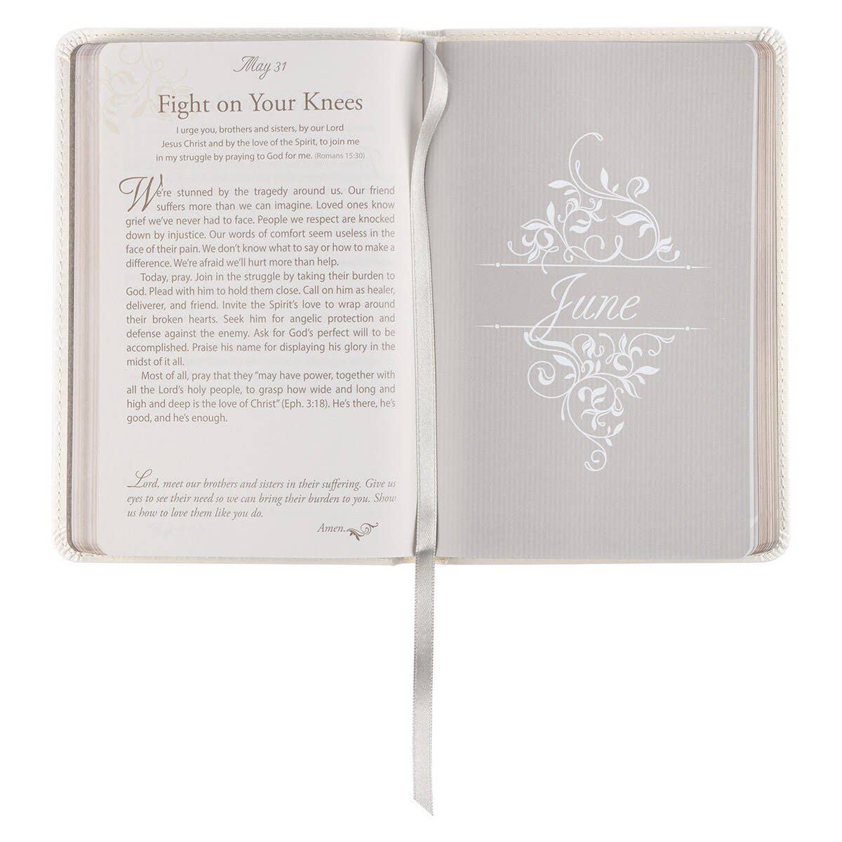 Devotional for Mr. &amp; Mrs. White Faux Leather
