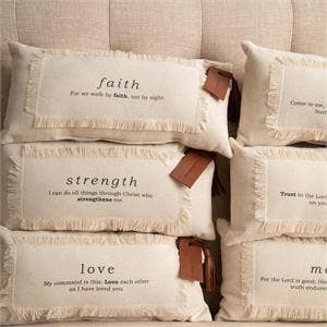 Mini Pillows - Bible Verses (Pk/06 Ast)