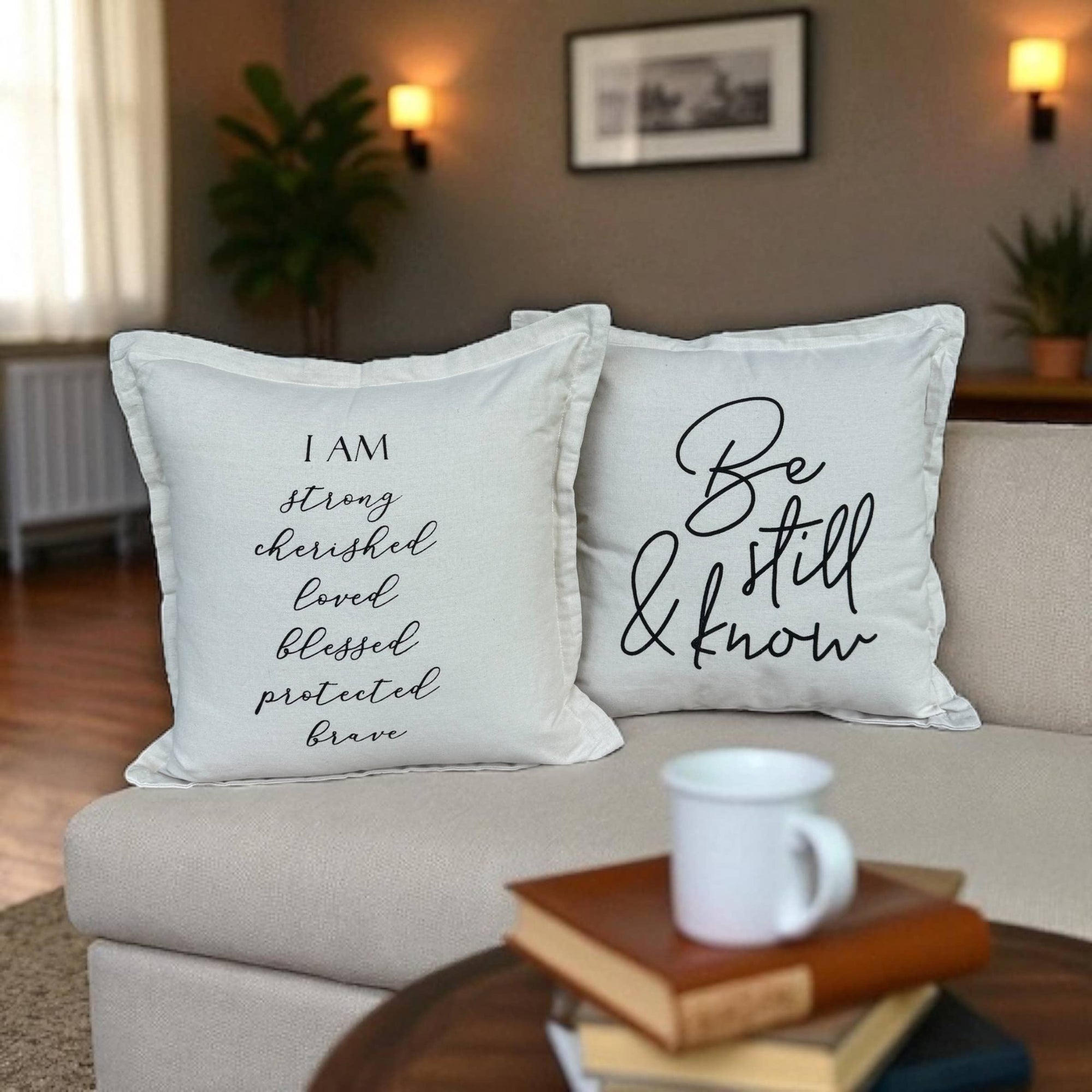 I AM Canvas Pillow