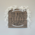 Gathered in His Name Wall Décor