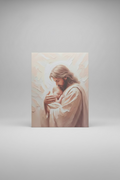 Safe in His Arms Canvas