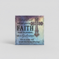 Walk & Grow in Faith Inspirational Block