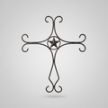 Faith & Frontier Iron Cross