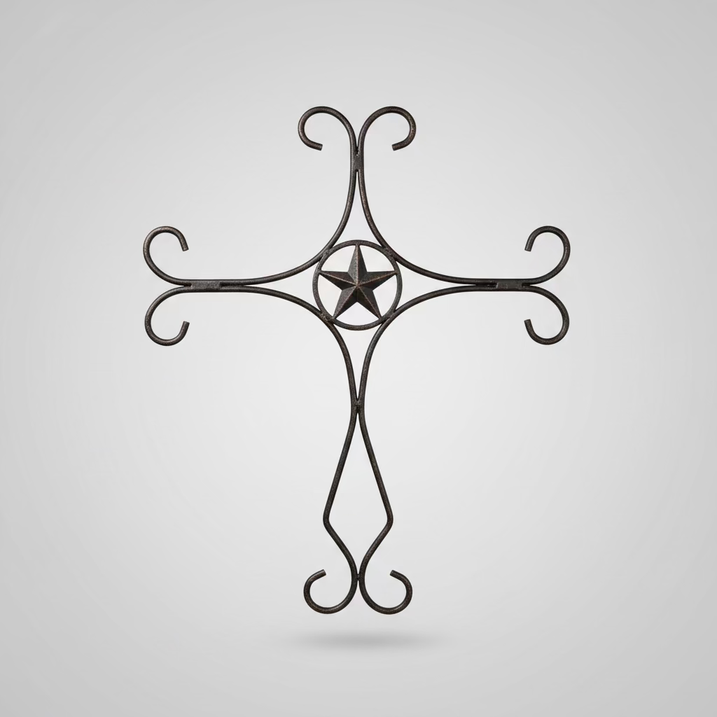 Faith & Frontier Iron Cross