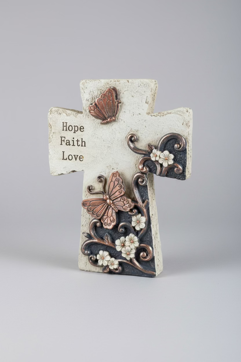 Hope, Faith & Love Cross