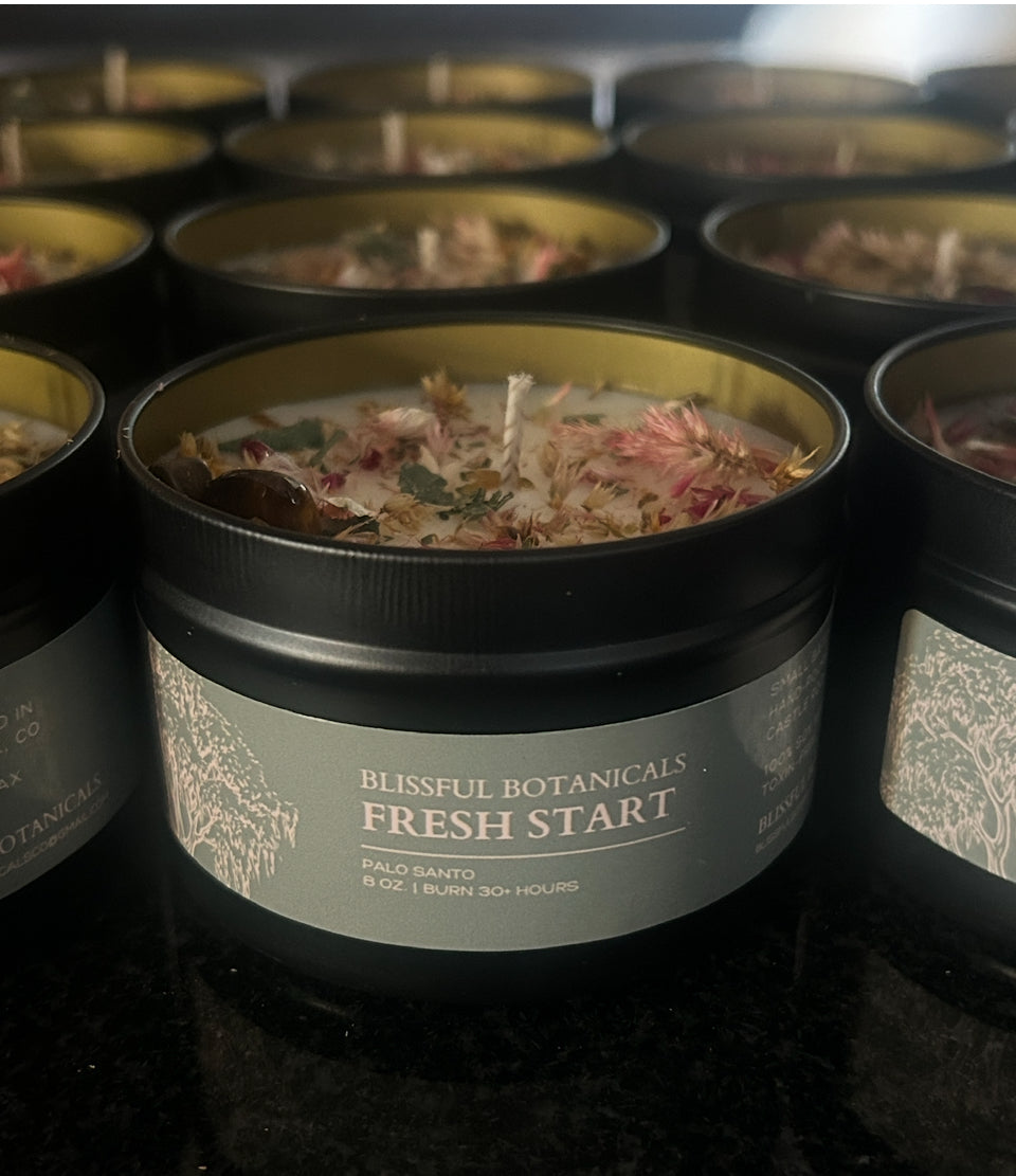 Blissful Botanicals Candles