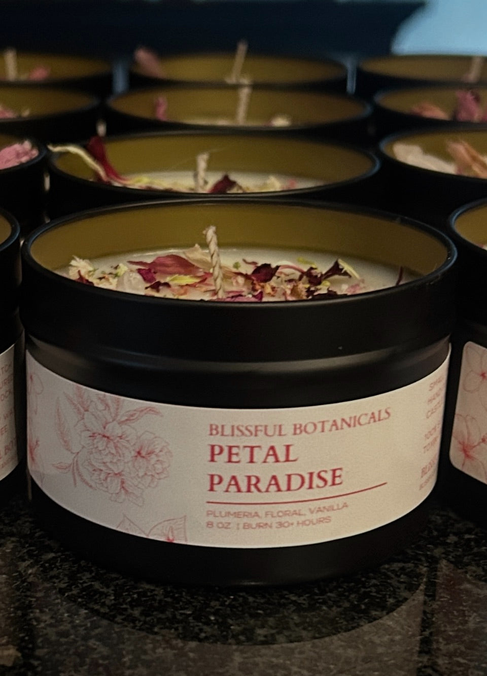 Blissful Botanicals Candles