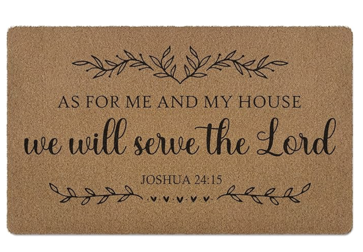 CHRISTIAN DOOR MAT
