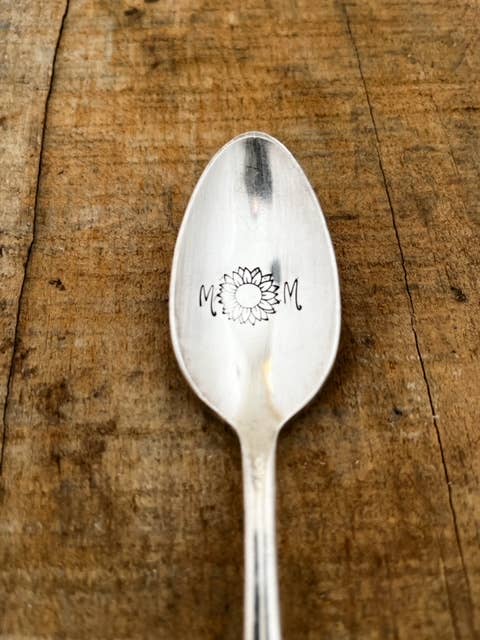 MOM Vintage Stamped Spoon