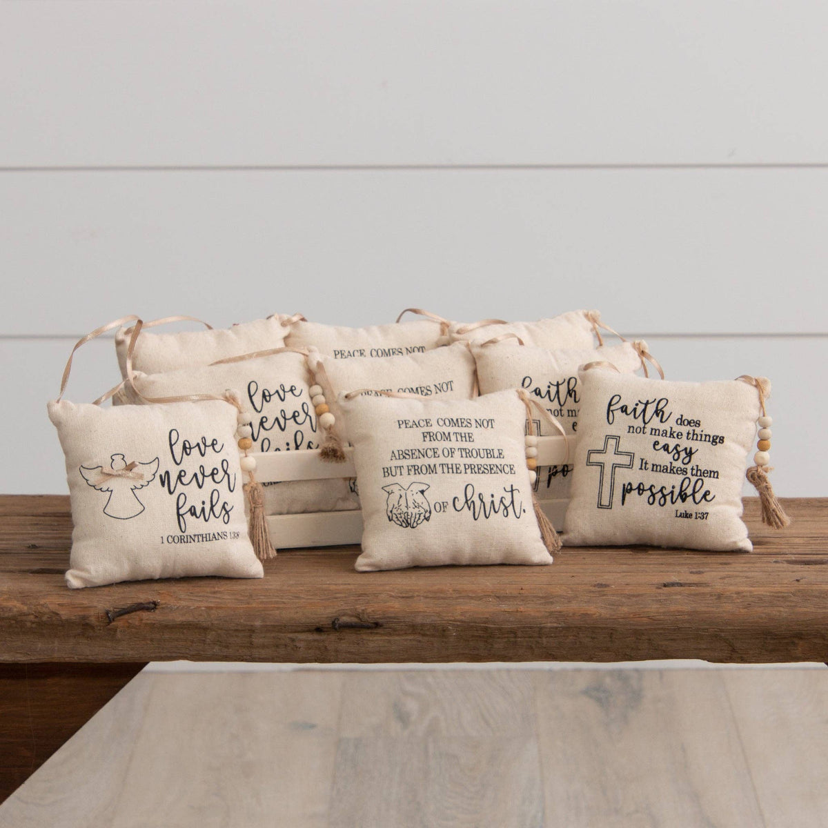 Crate Of 9 - Mini Encouragement Ornaments (Pk/09 Ast)