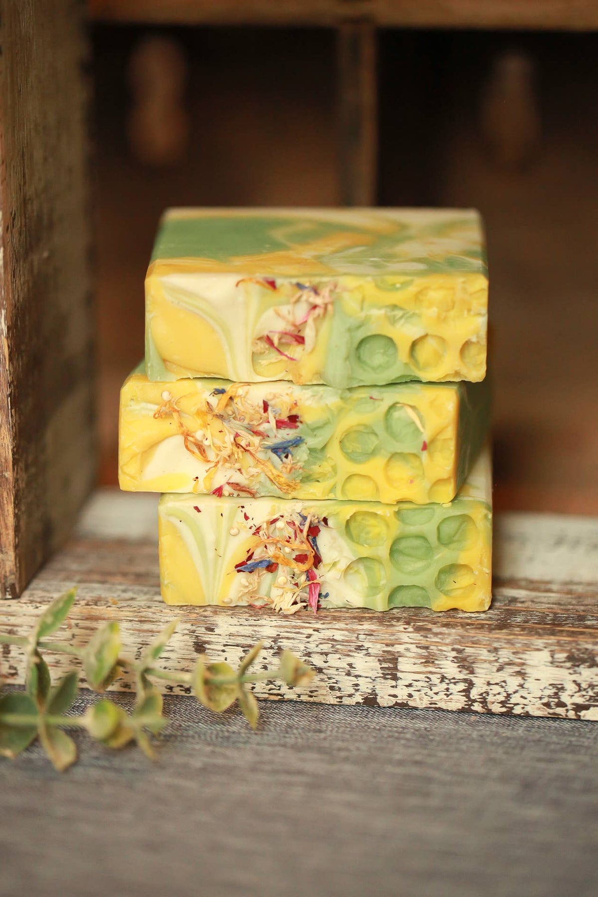 Honeysuckle Cold Process Bar Soap, 4 oz.