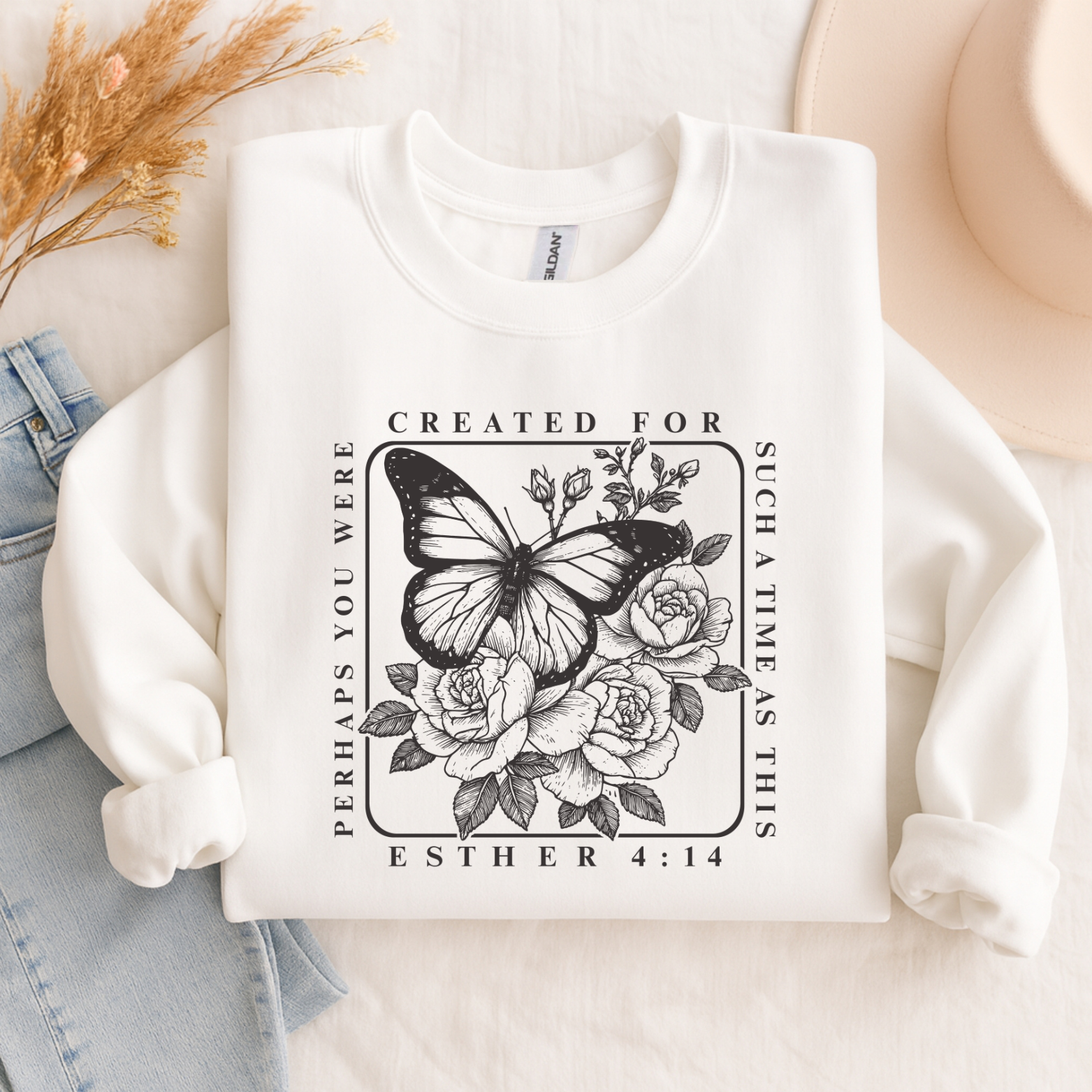 Perhaps You Were Created for Such a Time as This – Crewneck